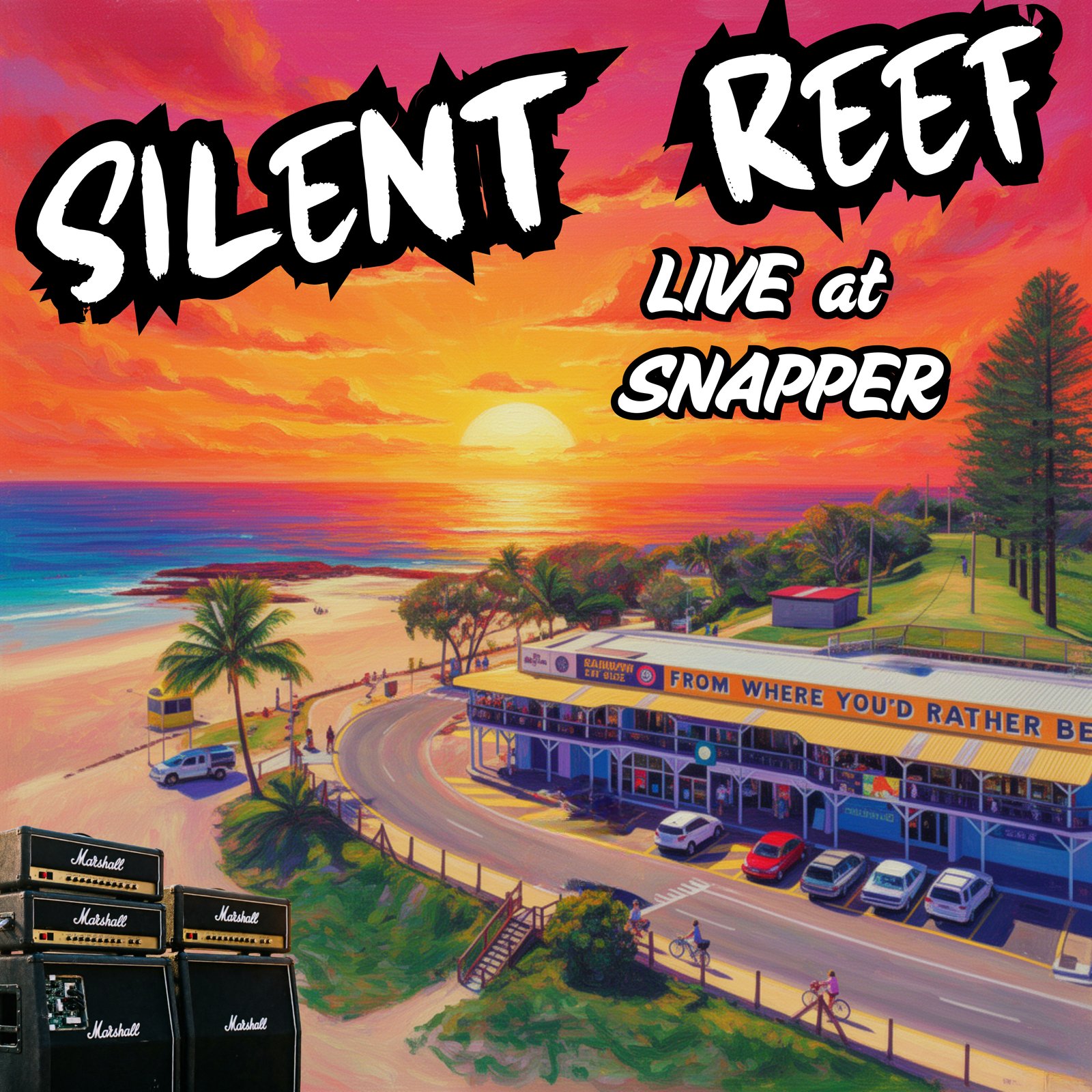 Live at Snapper album cover by Silent Reef